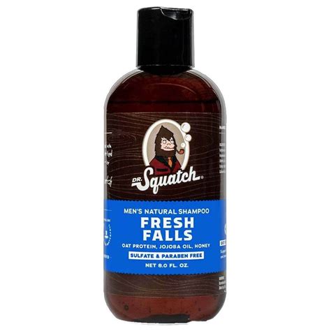 This will ensure a healthy balance between oily-ness and cleanliness. . Dr squatch shampoo